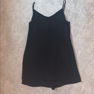 Simple Black Romper-Never Worn